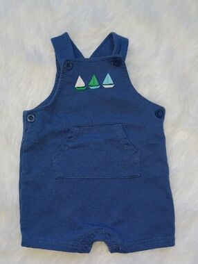 Little Me Baby Boy Sail Boat Jumper.